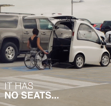 장애인 배려 전기차