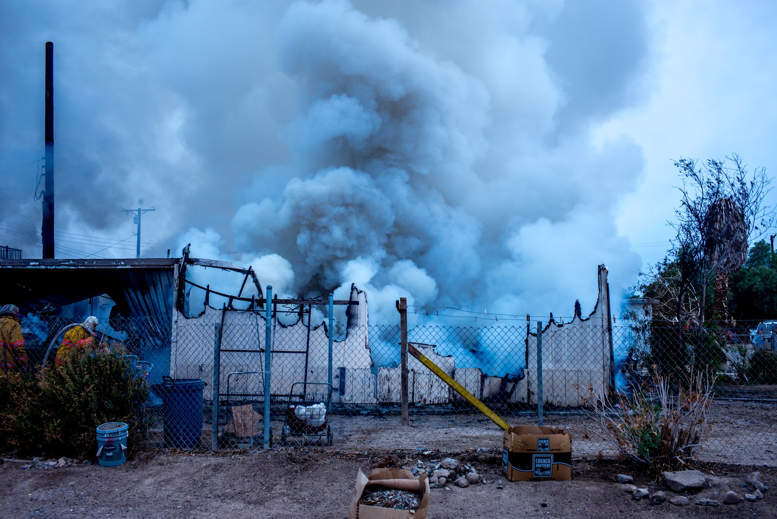Tao Ruspoli's Blog Fire in Bombay Beach