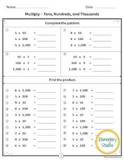  Multi Digit Multiplication Worksheets