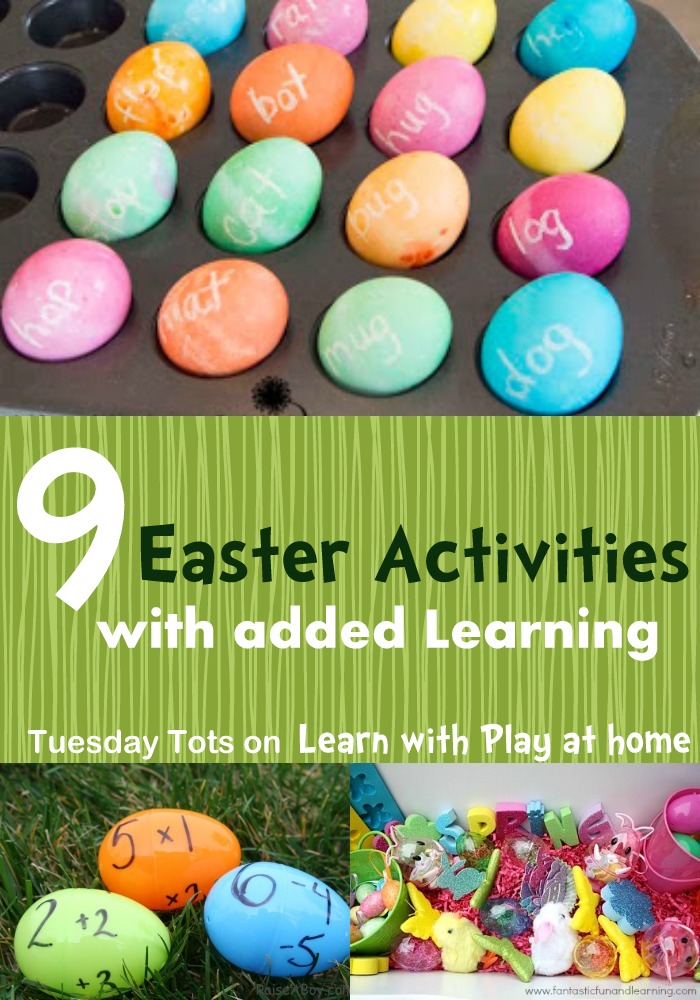 Learn with Play at Home 9 Easter Activities for Kids with
