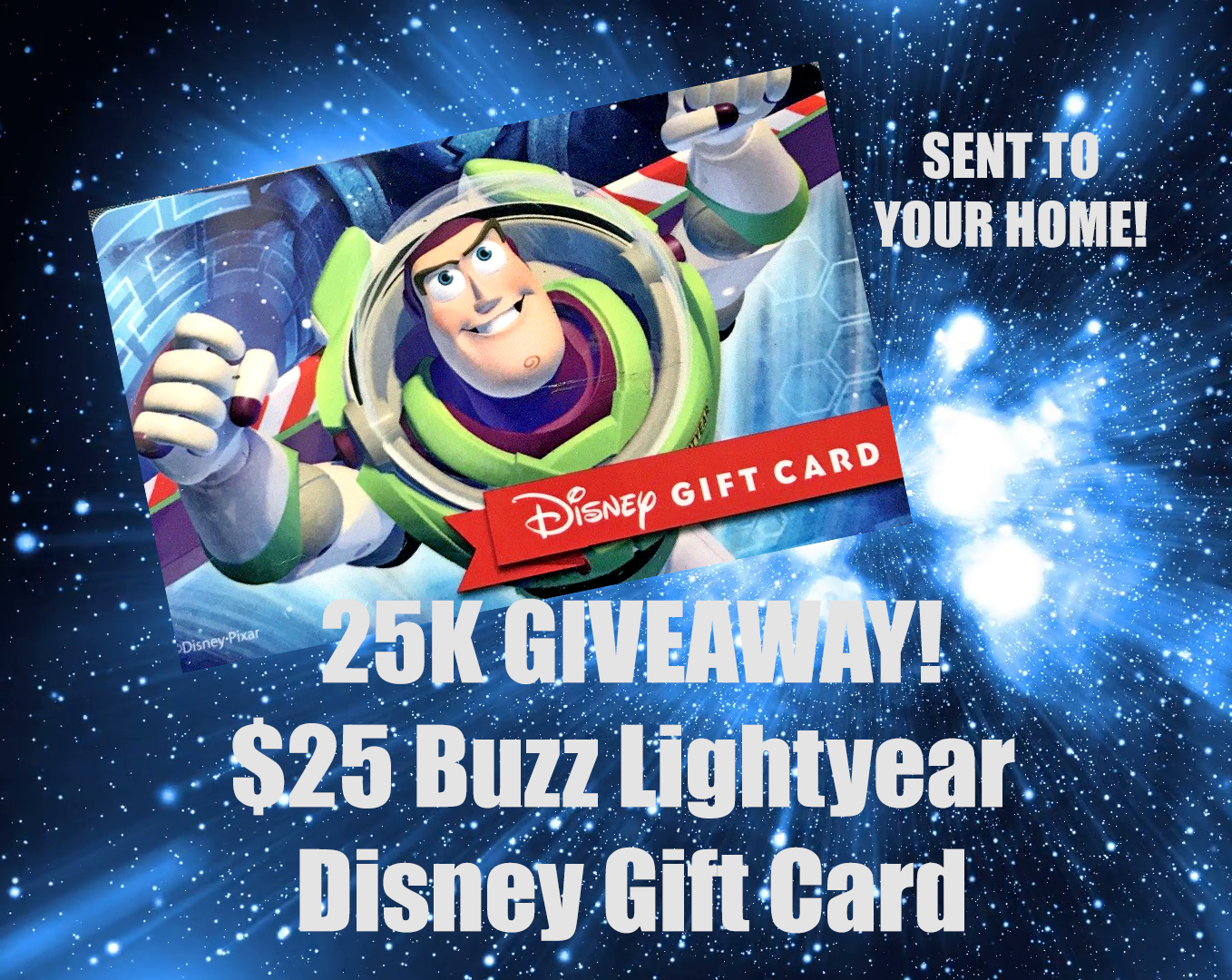 Dan the Pixar Fan: Giveaway! Win a $25 Disney Gift Card
