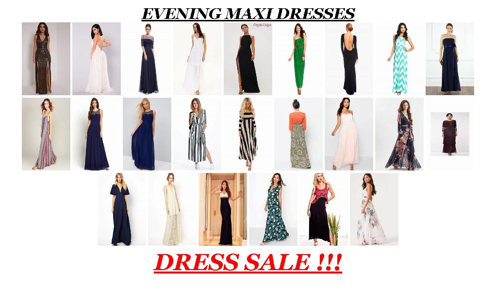 Sale Shop - Evening Maxi Dresses