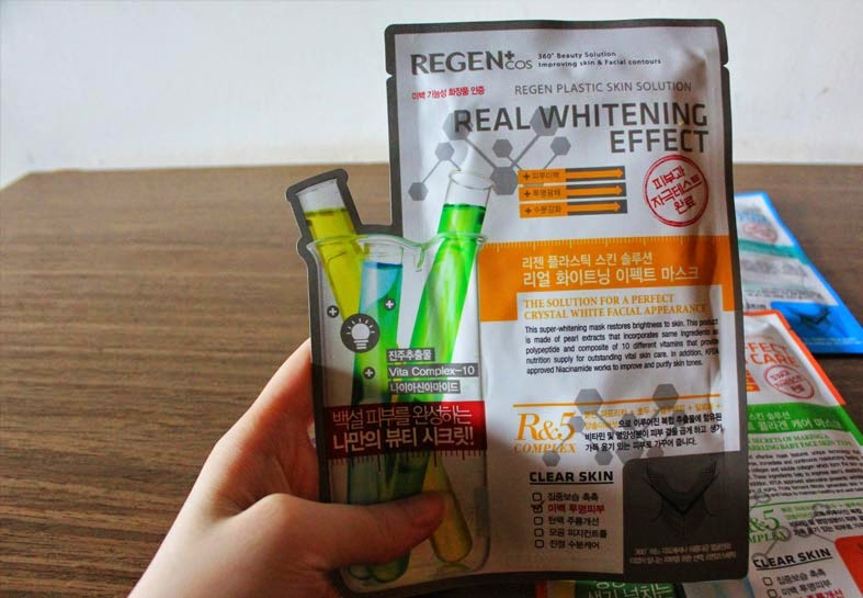 Regen Plastic Skin Solution Real Whitening Effect