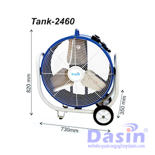 Quạt mát di động công nghiệp Dasin Tank-2460