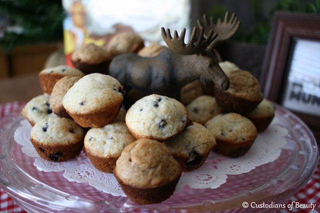 If You Give a Moose a Muffin Party | Moose Themed Party by CustodiansofBeauty.blogspot.com