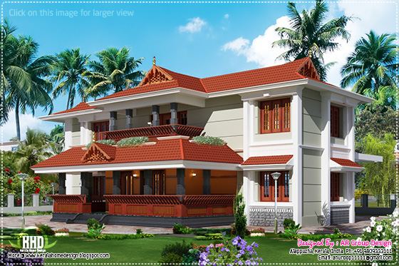 Traditional style home design