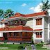 Traditional style home design in 2700 sq.feet