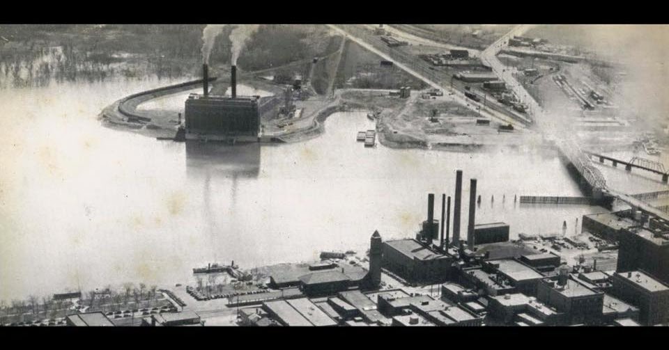 Towns and Nature Peoria, IL Power Plants, RI Depot and