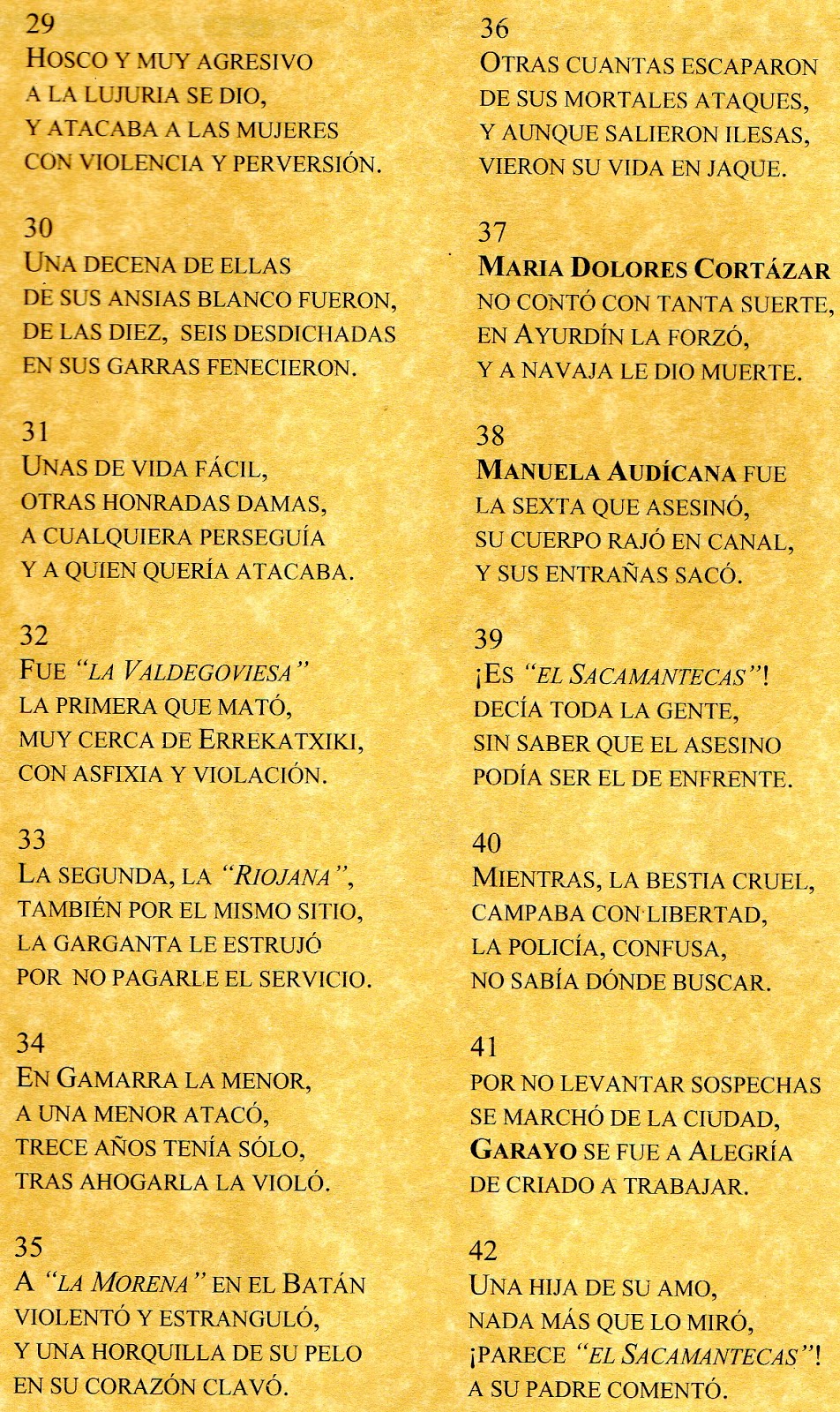 VITORIA EL SACAMANTECAS