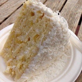 TROPICAL COCONUT CAKE