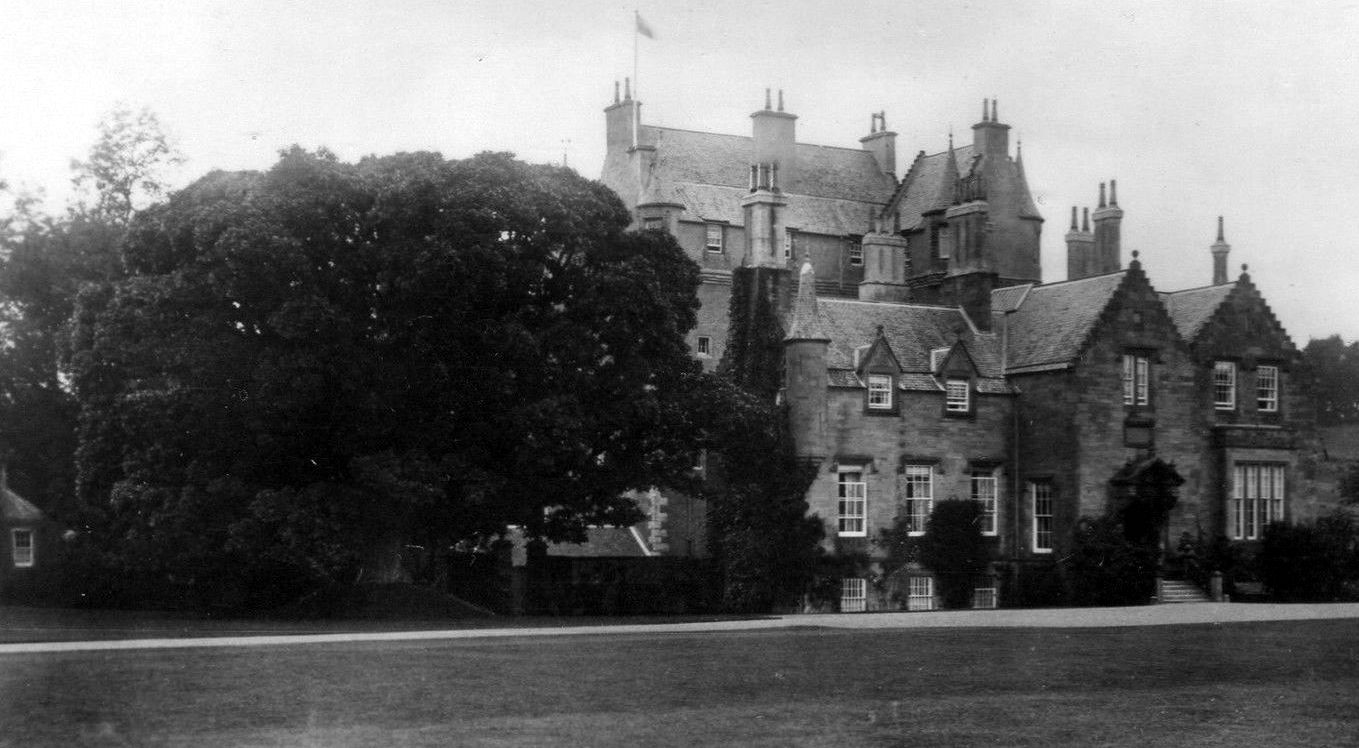Tour Scotland Old Photograph Cassillis House Scotland
