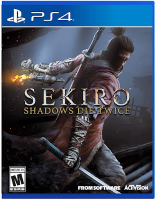 Sekiro Shadows Die Twice Game Cover Ps4