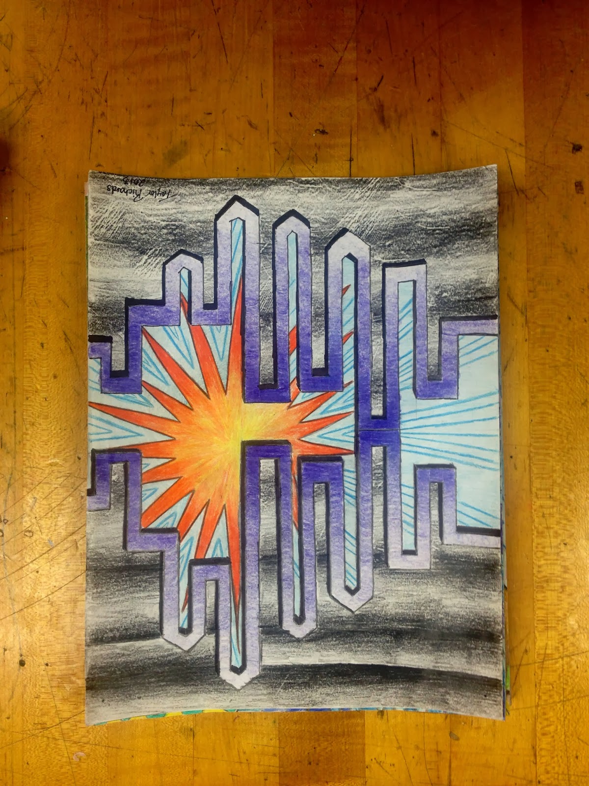 creat[ed] Art Studio 508 in Tessellations High School Art Lessons