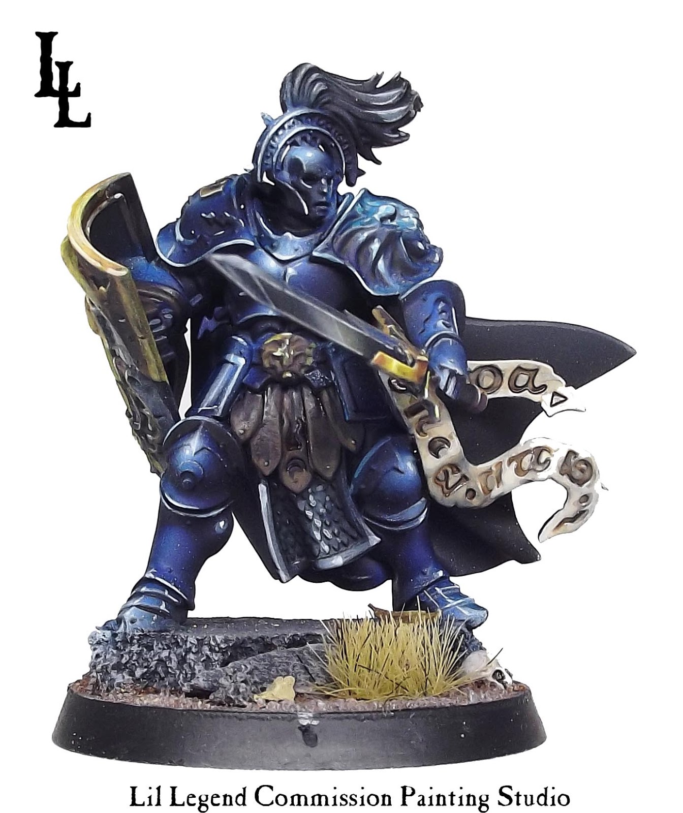 Silver Tower Stormcast Eternal Age of Sigmar commission LilLegend