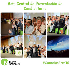 Nueva Canarias es un partido de aquí, para la gente de aquí, buscando soluciones para Cambiar Canar