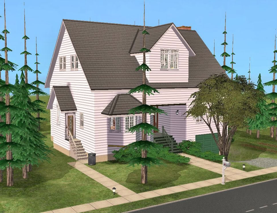 Twoflower&#039;s Sims 2 Lots: Twilight: Bella Swan&#039;s House (base game)