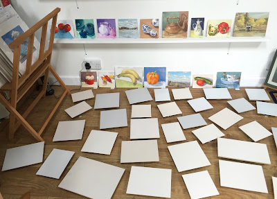 Preparing Boards & The Studio