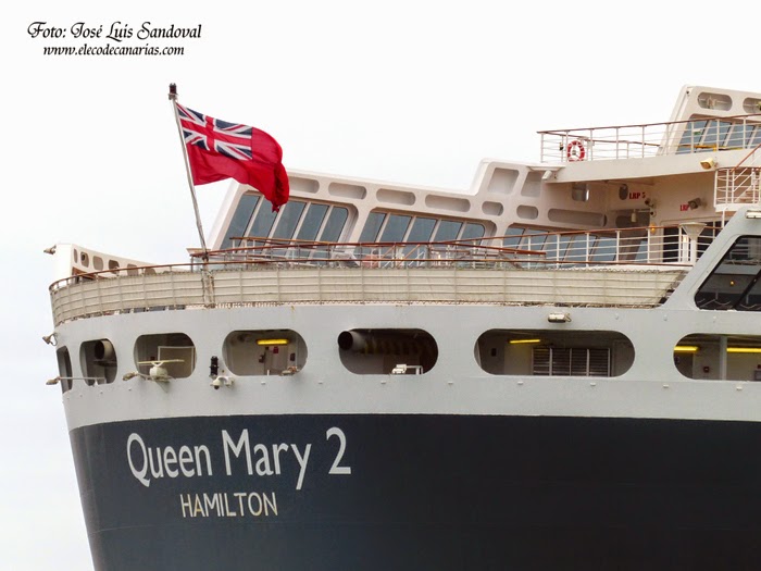 Fotos del Queen Mary 2 en Las Palmas de Gran Canaria