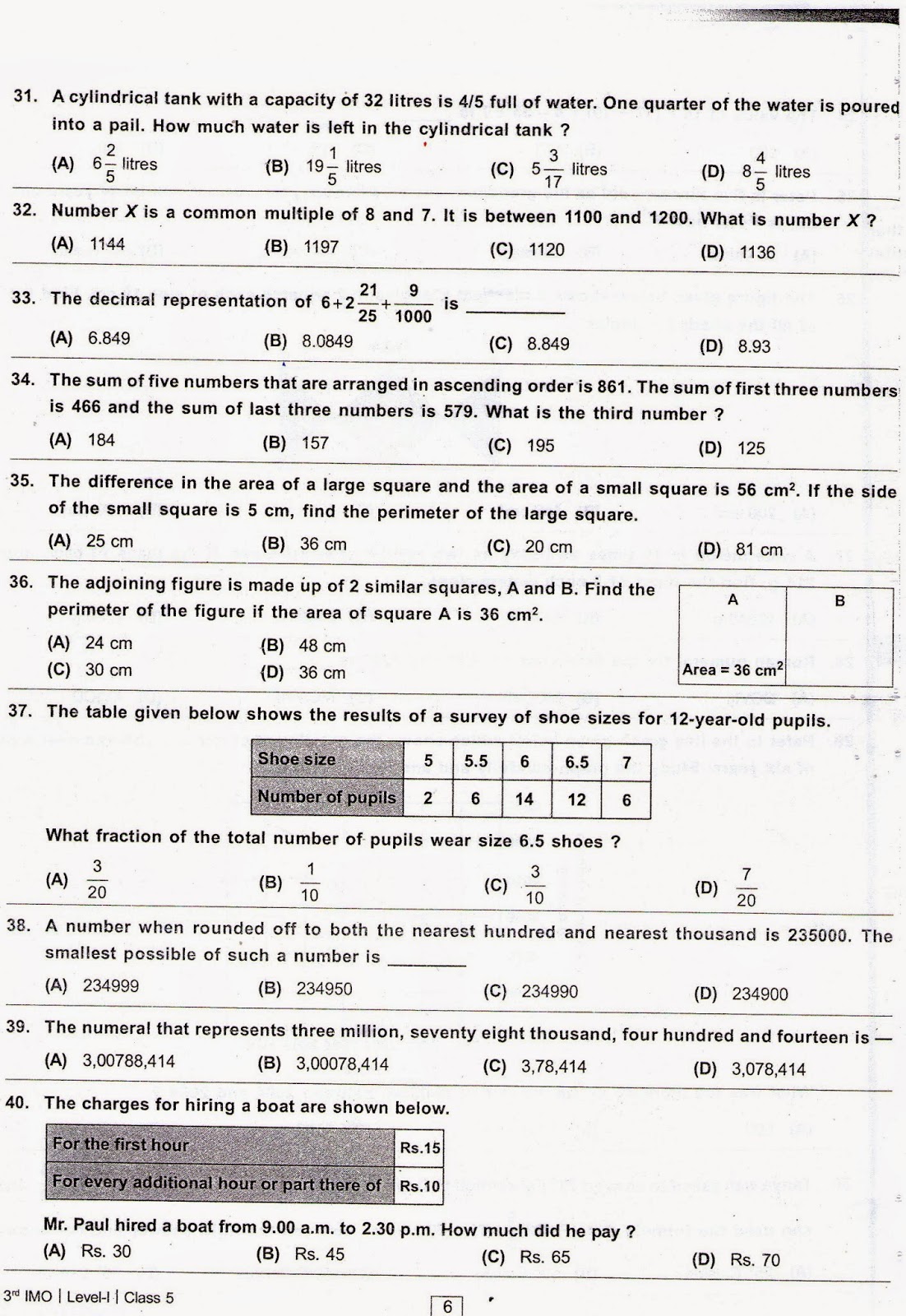 Preparations for IPM, MTSE, Olympiad, MAT, Scholarship,CBSE, ICSE ...