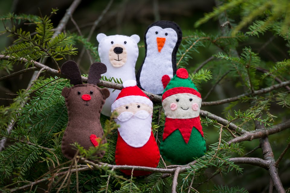 Christmas Felt Creatures