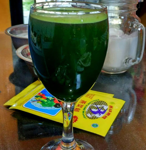 Jus Daun Pandan Resep Membuat Puding Lumut Pandan Hijau Santan