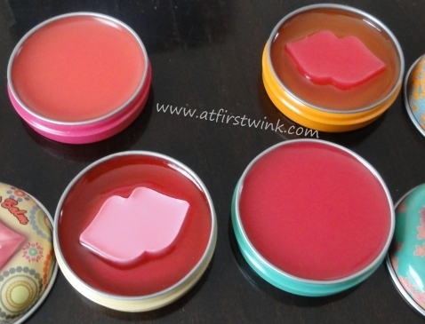 Peripera Wonder Talk Lip Balms no. 3, 4, 5, and 6