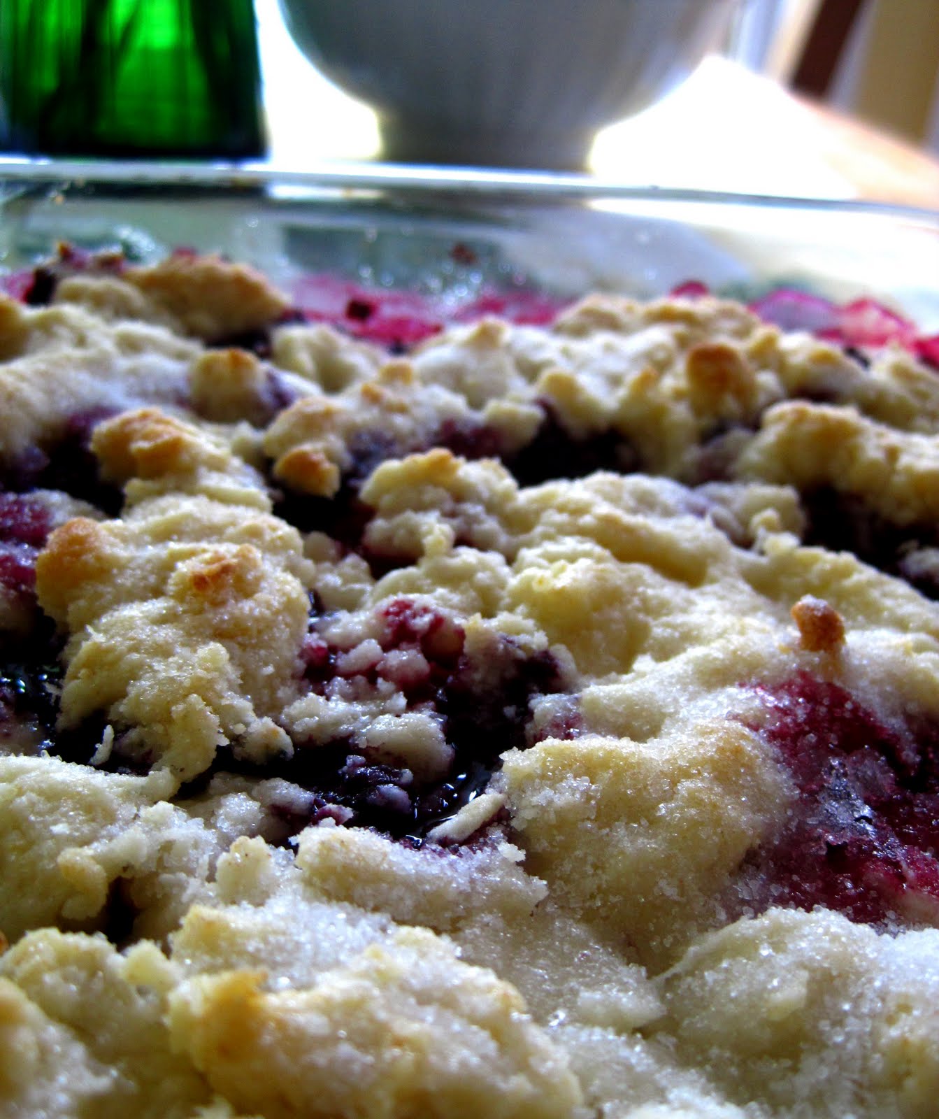 Summer Cooking with Emma and Pauline Raspberry & Blueberry Cobbler