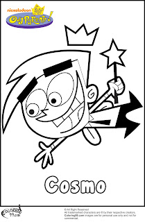 cosmo fairy coloring pages