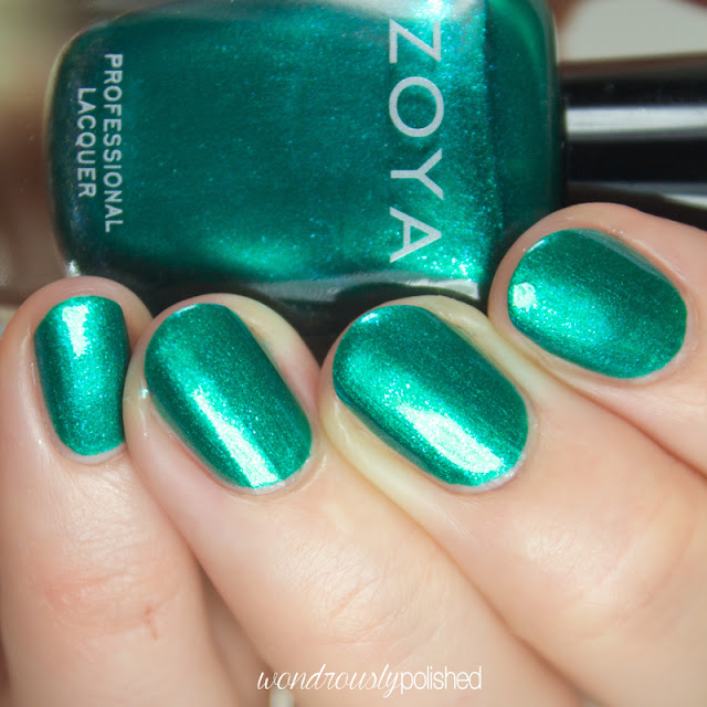Wondrously Polished: Zoya - Paradise Sun Collection: Swatches & Review