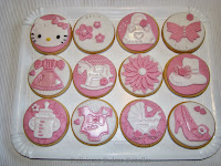 Galletas de mantequilla decoradas con fondant