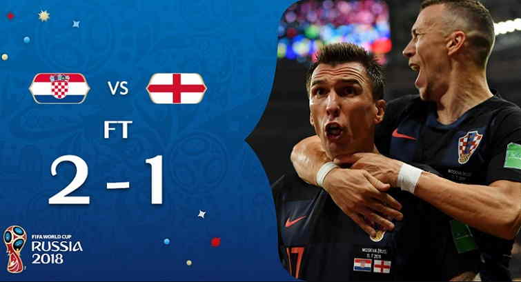 Hasil Kroasia vs Inggris Skor Akhir 2-1 (Semifinal World Cup 2018) Hasil Kroasia vs Inggris Skor Akhir 2-1 (Semifinal World Cup 2018)