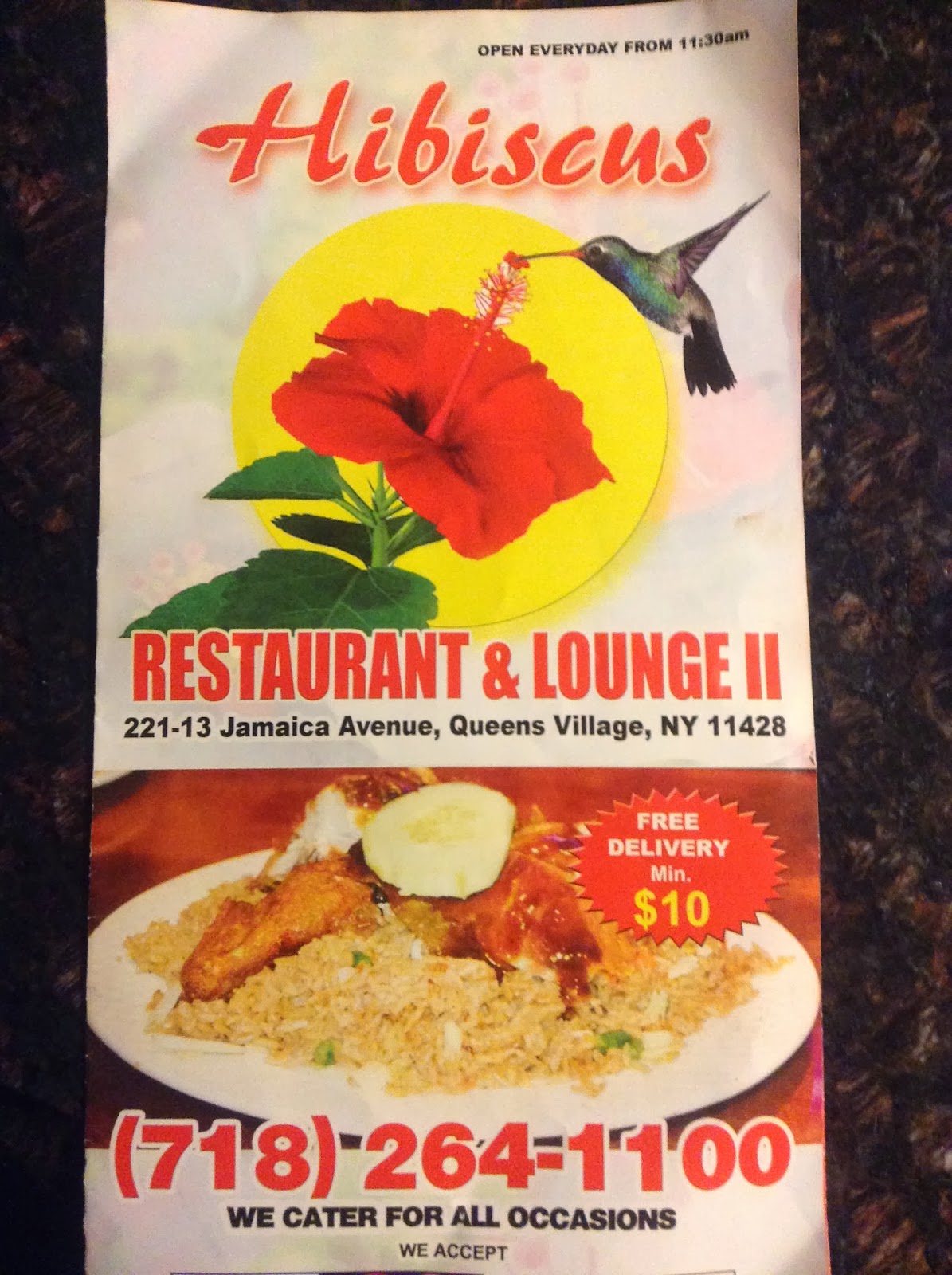 Cooking N Snapbacks Restaurant Review Hibiscus (Queens Village, NY)