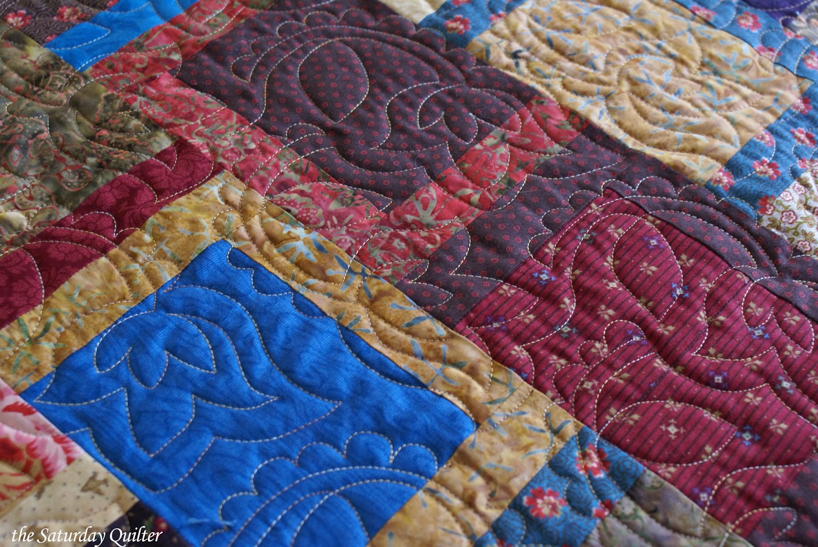 The Saturday Quilter Finished Just in Time