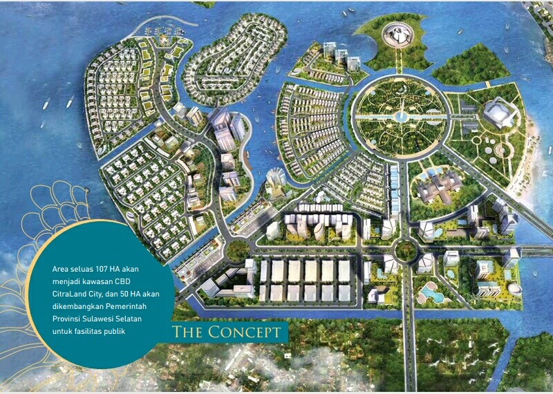 Investasi Properti Makassar Center Point Of Indonesia Citraland City