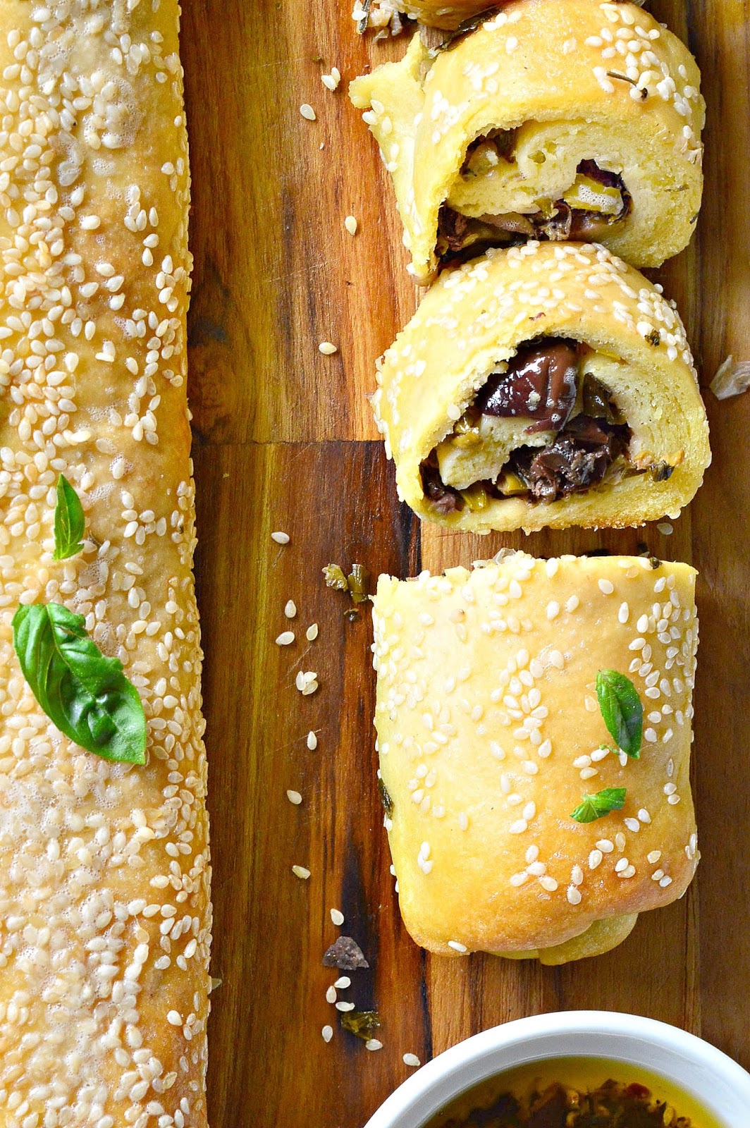 This is How I Cook No Yeast Greek Olive Bread Roll