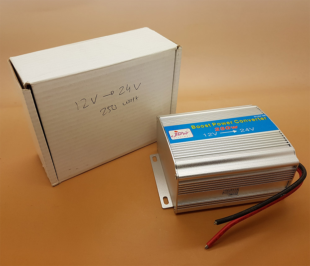 Konten Listrik Converter 12VDC to 24VDC 250 Watt