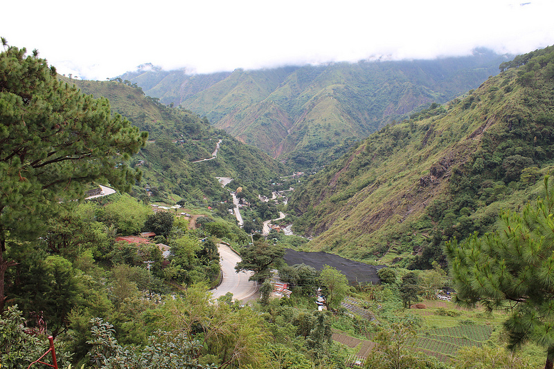 Postcard from the Philippines On the way to Baguio City The