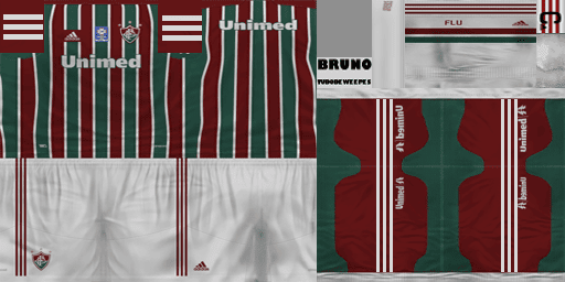 Uniforme Fluminense 2013 2014 WE10 TudodeWe Pes