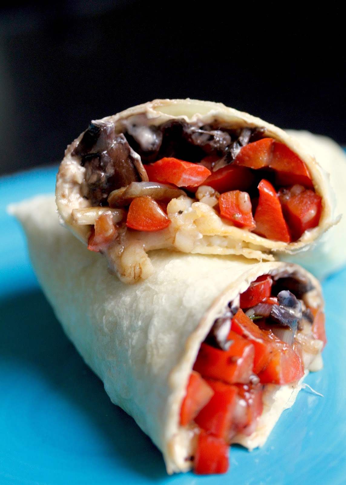 Smith's Vegan Kitchen Portobello "Steak" Wraps