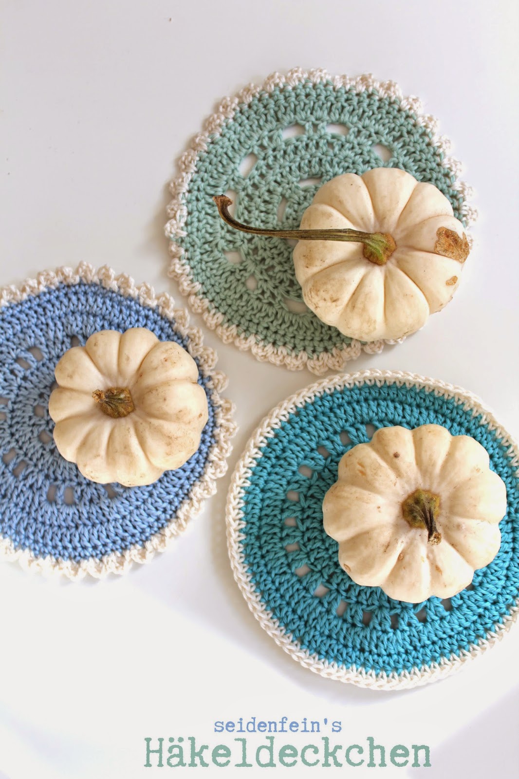 seidenfeins Blog vom schönen Landleben: Häkeldeckchen ! * Crochet doilies