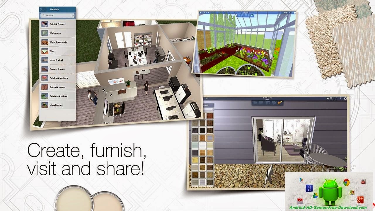 Download Home Design 3D MOD FULL VERSION APK Terbaru WasilSoftware