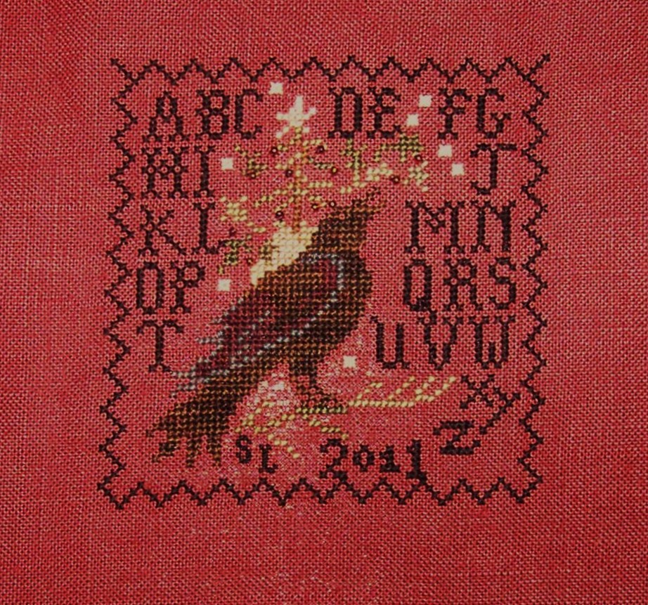 Sharon's Cross Stitch Obsession Winter's Delivery by Blackbird Designs