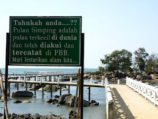 Pulau Simping – Pulau Terkecil - 7 Rekor Dunia Asal Indonesia