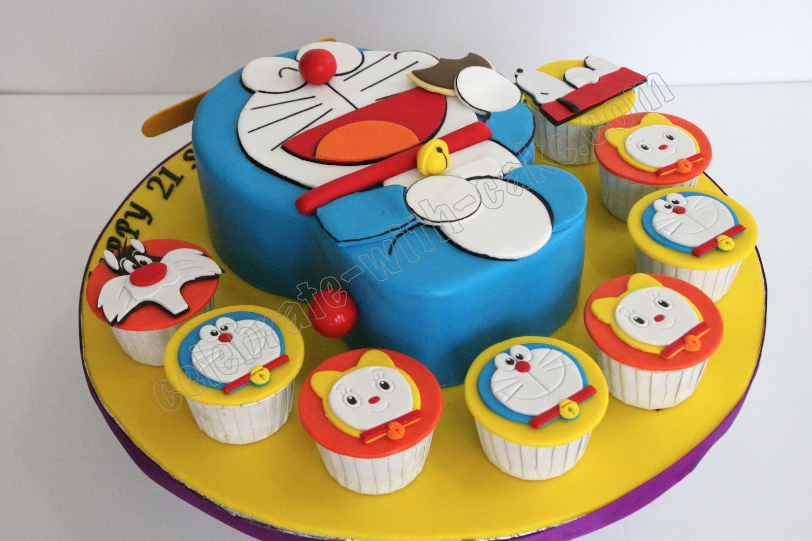 Celebrate with Cake  Doraemon Cake 