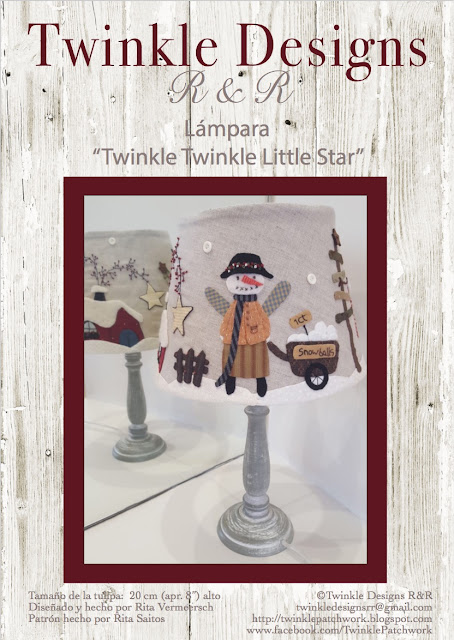 Patrón de la lámpara Twinkle Designs R&R