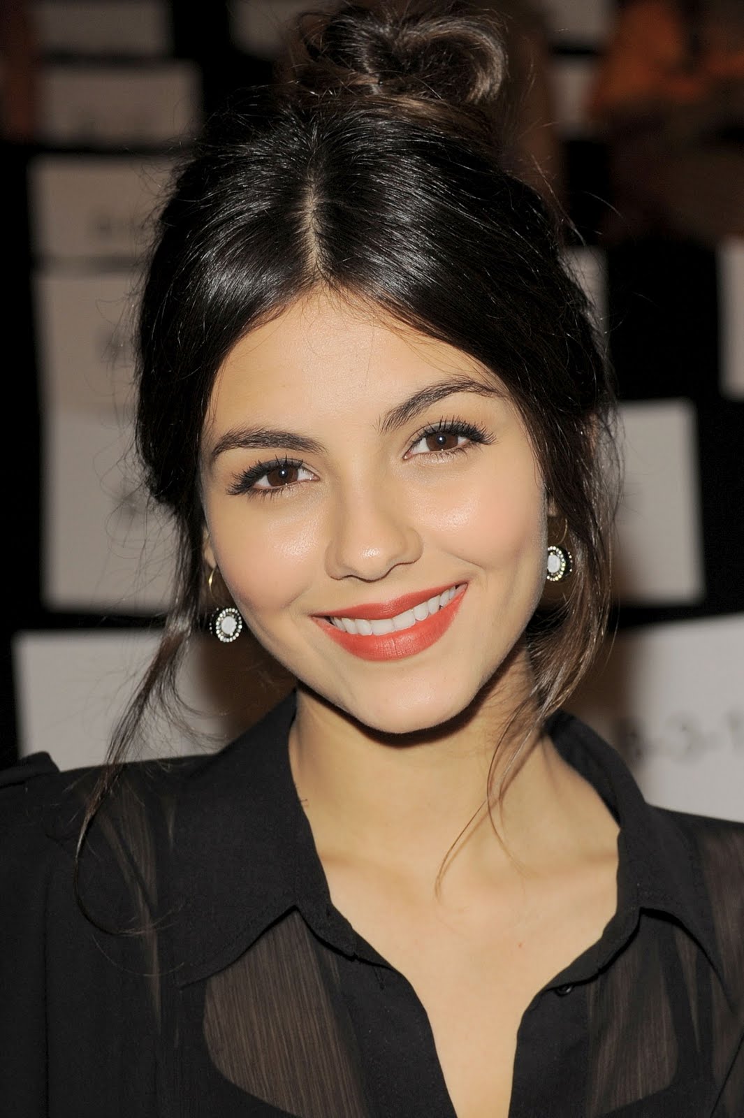Victoria Justice @ Badgley Mischka Fashion Show in New York ~ DISNEY