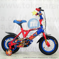 12 Inch Wimcycle Superman Kids Bike