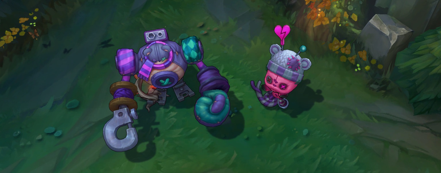 A handful of color and texture tweaks for the upcoming Sewn Chaos Amumu and...