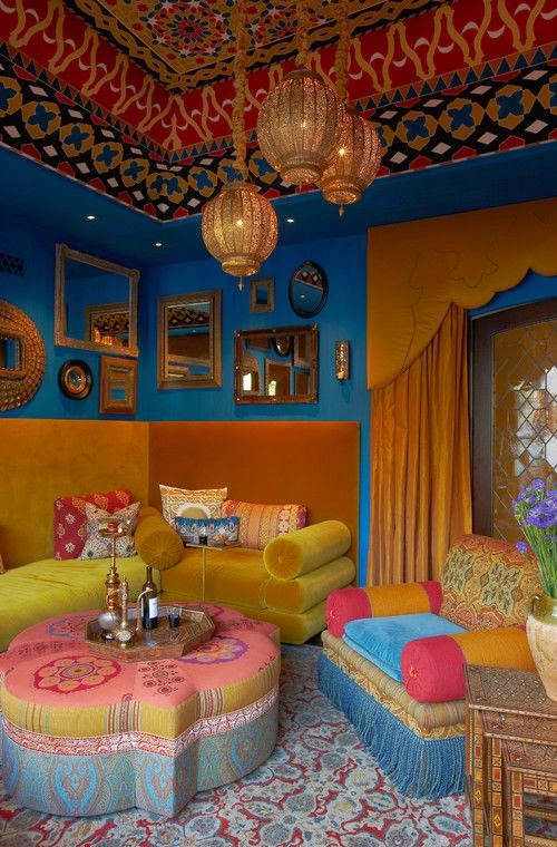 Sala Marroquí - Colores en Casa
