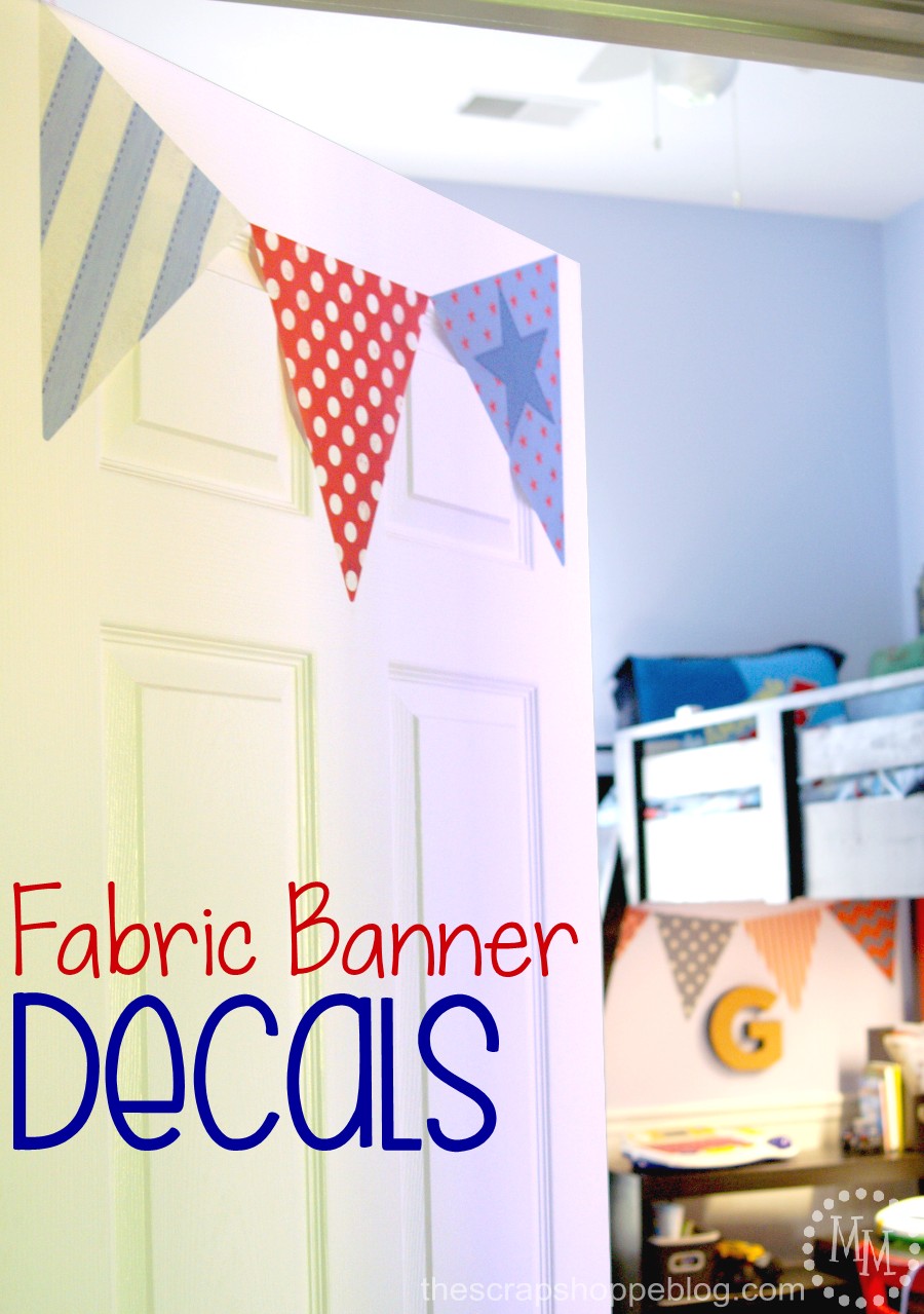 fabric banner decals